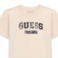 Детски домашен комплект Guess за момче тениска с къс ръкав и дълъг панталон със шарка