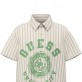 Детска риза Guess за момче с къс ръкав с лого и надпис