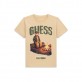 Детска тениска Guess за момче с къс ръкав и картинка на мече