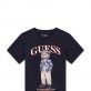 Детска тениска Guess за момче с къс ръкав и картинка на мече