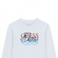 Детска тениска с дълъг ръкав Guess за момче с голям надпис