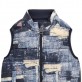 Детски двулицев елек Guess за момче без ръкави с цип