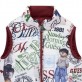 Детски двулицев елек Guess за момче без ръкави с цип