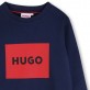 Детски суичър Hugo за момче с лого