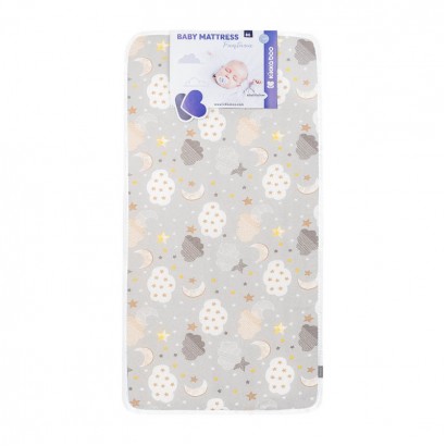 Kikkaboo Матрак Fantasia 60x120x7см Clouds Grey