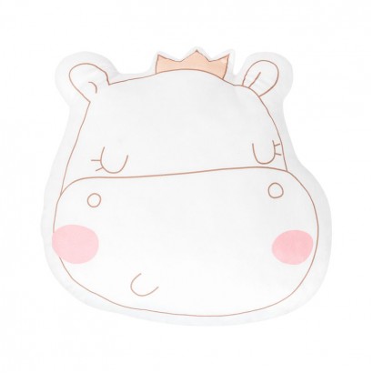 Kikkaboo Плюшена възглавница играчка Hippo Dreams