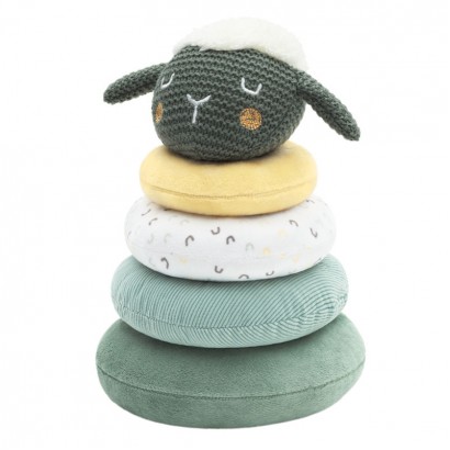 Kikkaboo Плюшена кула за нареждане Sleepy Sheep