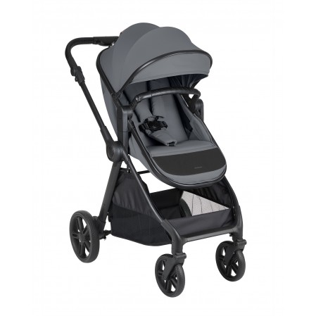 Комбинирана количка 3в1 трансф. седалка Eloe Dark Grey