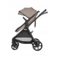 Комбинирана количка 3в1 трансф. седалка Eloe Dark Beige