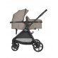 Комбинирана количка 3в1 трансф. седалка Eloe Dark Beige