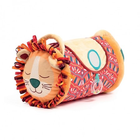 Надуваем активен валяк Лъв Lion Activity Roller Ludi с огледалце и дрънкалка