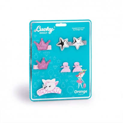 Orange Toys Комплект аксесоари за коса Lucky Doggy