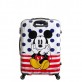 Samsonite AT Спинер на 4 колела Disney Legends 75 см Mickey Сини точки