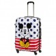 Samsonite AT Спинер на 4 колела Disney Legends 75 см Mickey Сини точки