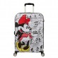 Samsonite American Tourister Спинер на 4 колела 67 см. Wavebreaker MINNIE COMICS WHITE